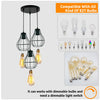 Industrial Vintage Retro Black Metal Ceiling hanging Pendant Light,