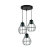 Industrial Vintage Retro Black Metal Ceiling hanging Pendant Light,