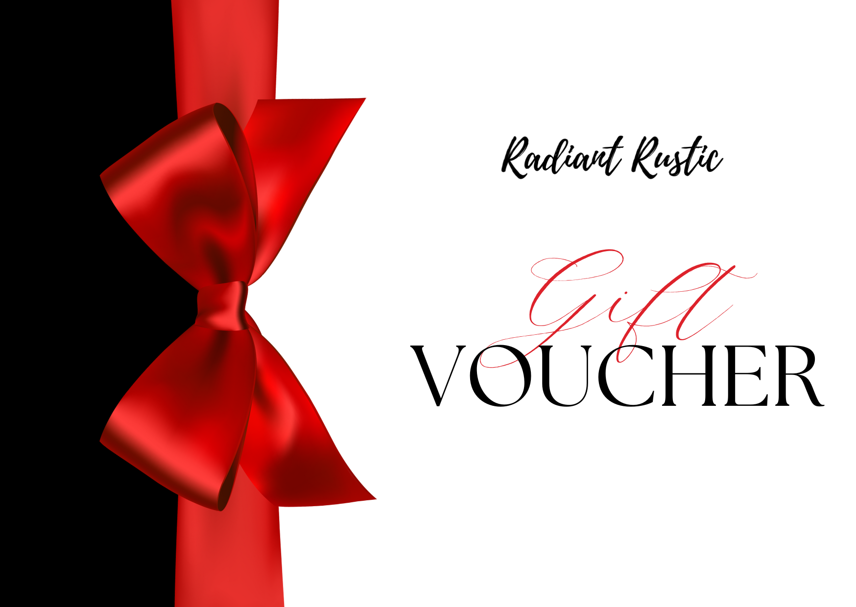 Radiant Rustic Gift Card