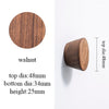 Semicircle Shape Wooden Knob Drawer Pulls