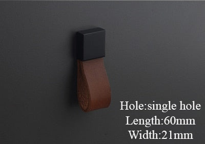 Leather Wardrobe handles - My Store