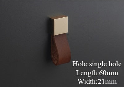 Leather Wardrobe handles - My Store